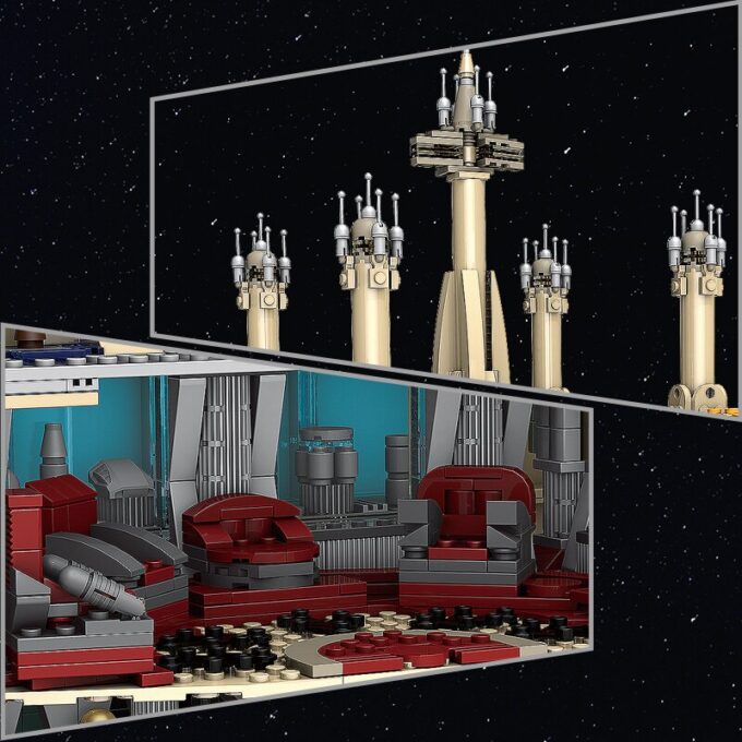 Mould King 21036 Jedi Temple - 3745 PCS - Image 4