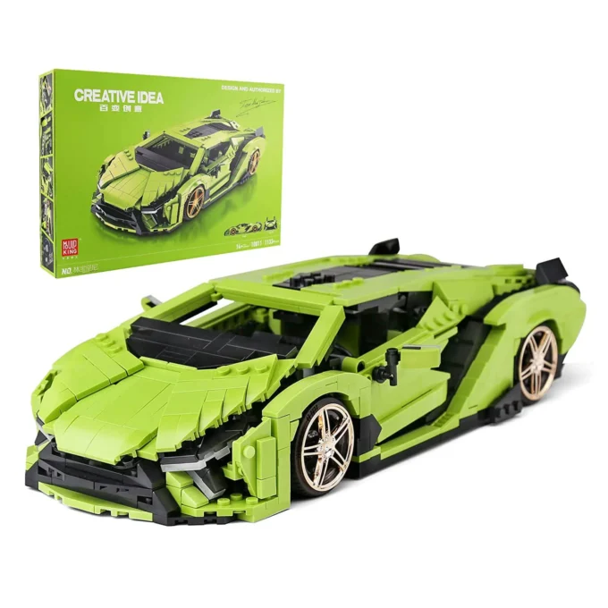 Mould King 10011 1:14 Scale Lambo Race Car - 1168 PCS