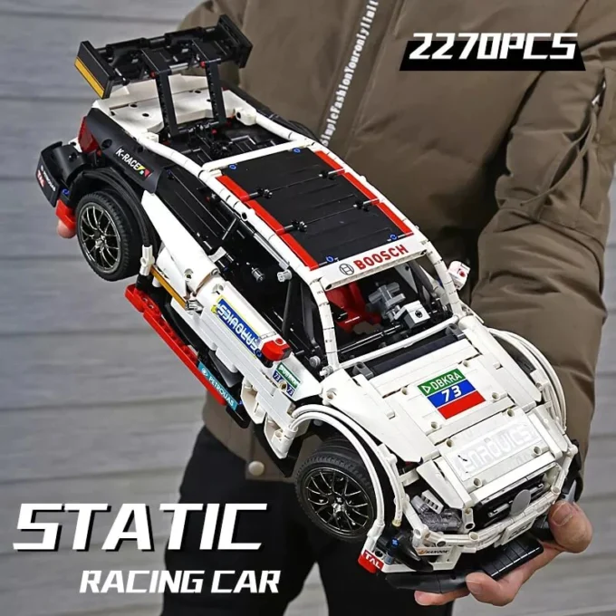 MouldKing 13075 1:8 AMG C63 DTM Racing Car - 2270pcs - Image 2