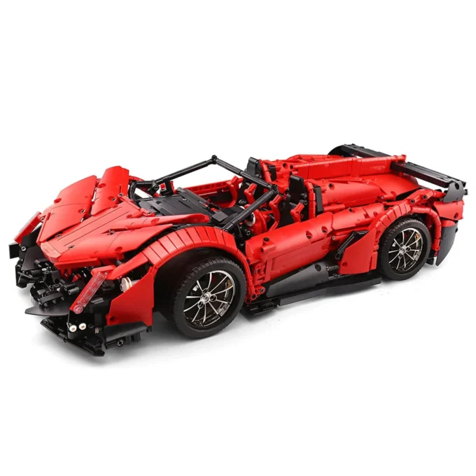 Mould King 13079 1:8 Scale Lamb Veneno Super Car - 2535 PCS - Image 3