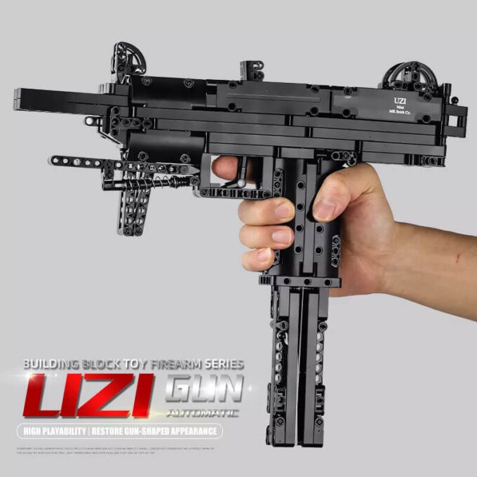 Mould King 14006 Mini Uzi Automatic Gun - 796 PCS - Image 4