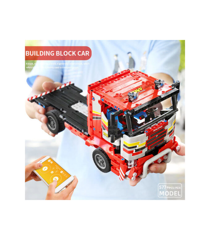 Mould King 15003 RC Transport Truck - 577 PCS - Image 7