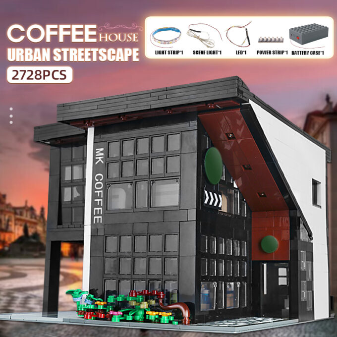 Mould King 16036 Modern Cafe Modular - Image 2