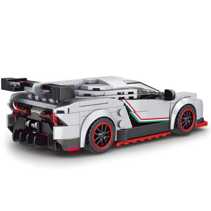 Mould King 27007 The Veneno Mini Sports Car - 398 PCS - Image 2