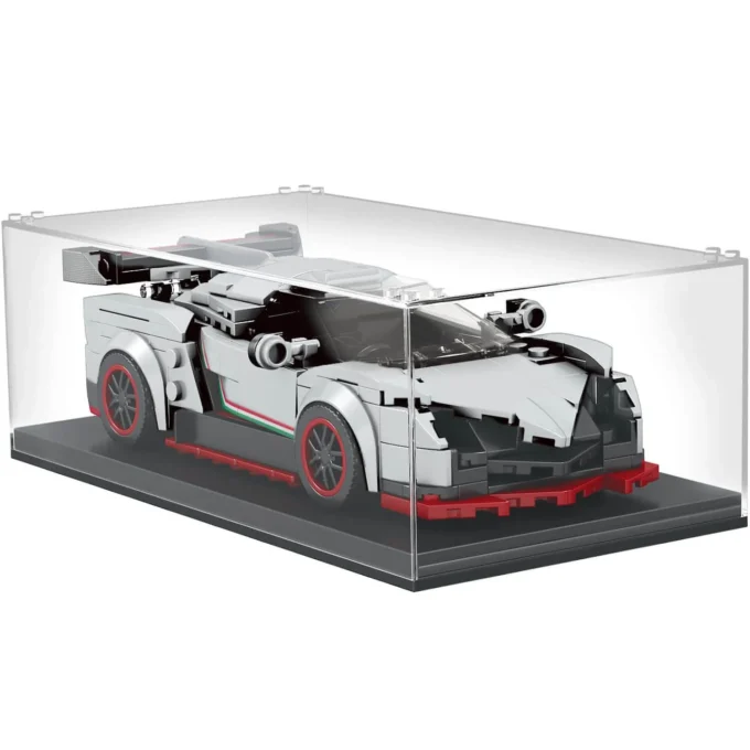 Mould King 27007 The Veneno Mini Sports Car - 398 PCS - Image 5