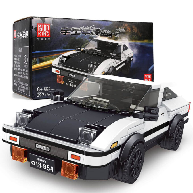 Mould King 27013 The AE86 Initial D Mini Sports Car - 399 PCS