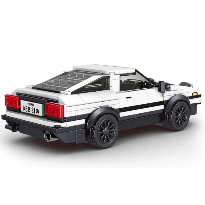 Mould King 27013 The AE86 Initial D Mini Sports Car - 399 PCS - Image 3