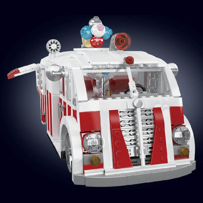 Mould King 10039 Ice Cream Truck - 1078 PCS - Image 4