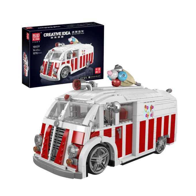 Mould King 10039 Ice Cream Truck - 1078 PCS