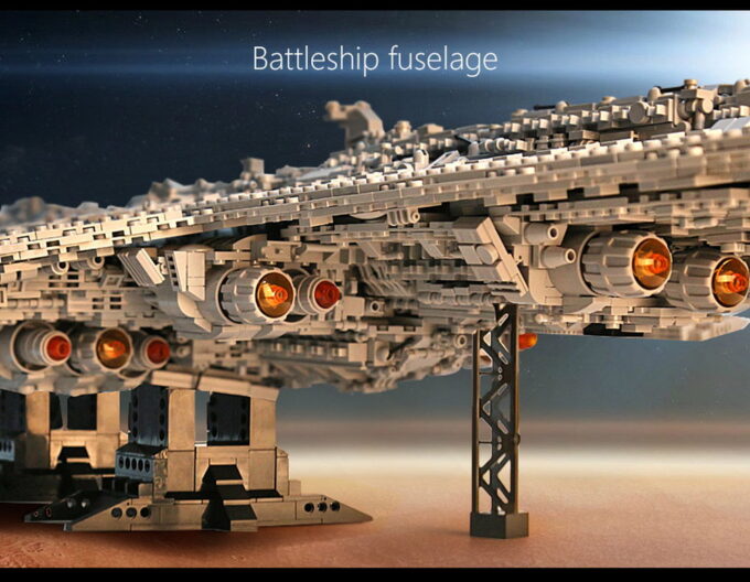 Mould King 13134 Executor Class Star Dreadnought - 7588 PCS - Image 9