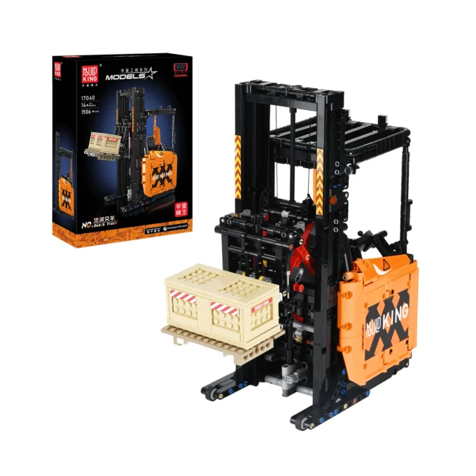 Mould King 17040 Shelf Forklift Model Building Set - 1506 PCS