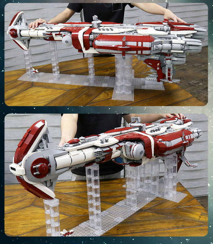 Mould King 21002 Star Plan Old Republic Escort Cruiser - 8338 PCS - Image 10