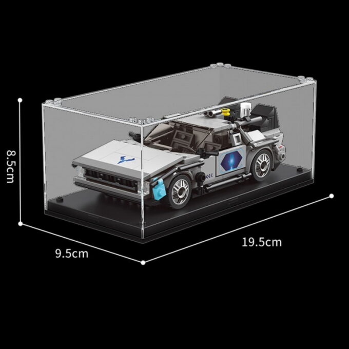 Mould King 27019 DeLorean Time Machine Car - 392 PCS - Image 3